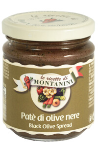 Montanini black olive paste