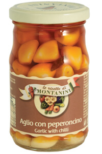 Montanini garlic with chilli in oil