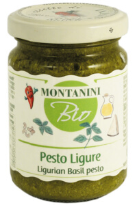 Montanini organic Ligurian basil pesto