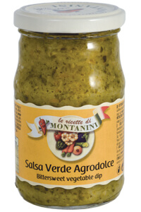 Montanini sweet and sour vegetable green sauce